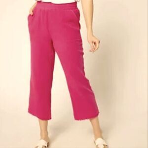 GRAVER Susan Graver NWT Regular LiquidKnit Fusion Pull-on Crop Pants. XL